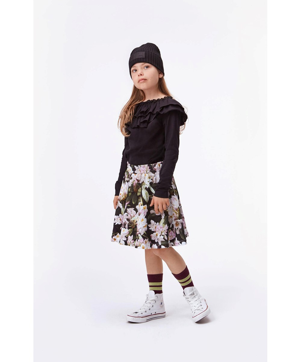 Barbera - Pretty Puppy AOP - Floral organic skirt