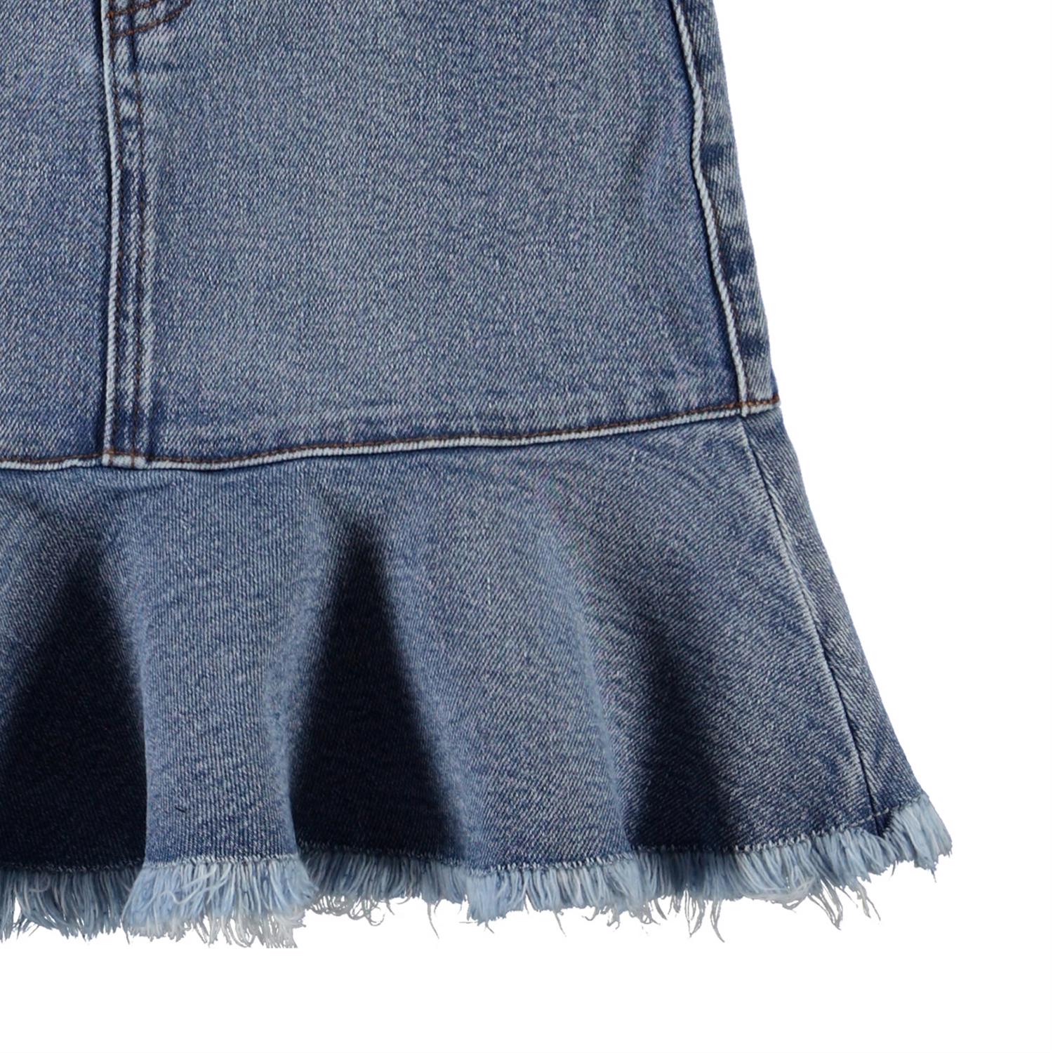 【PORTERNA】Blo denim mini skirt BLUE DENIM STAR SKIRT – MINDBLOWN