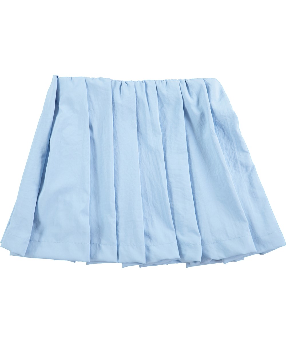 Beate - Hazy Blue - light blue pleated skirt