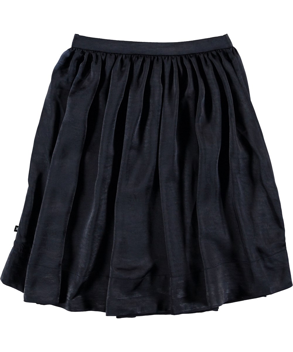 Beli - Sky Captain - Dark blue midi skirt.