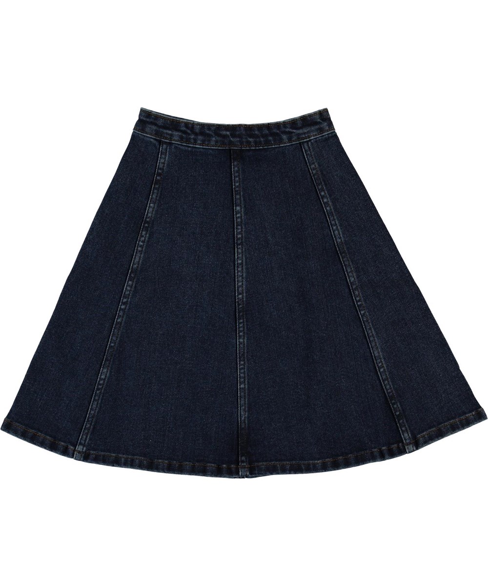 Bellatrixi - Mid Blue Wash - Blue denim skirt