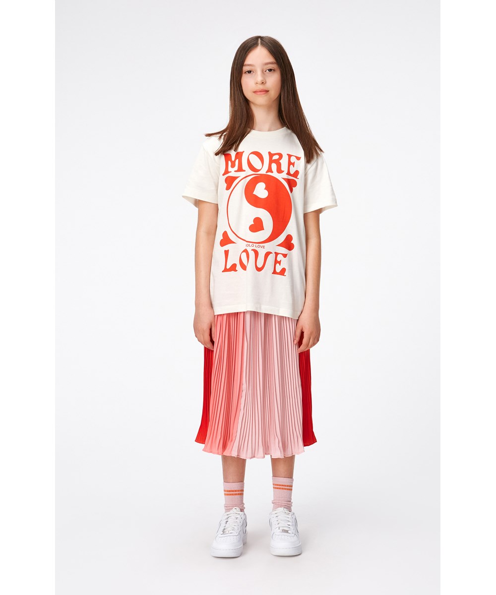 Bess - Confetti - Multi-coloured pleated skirt