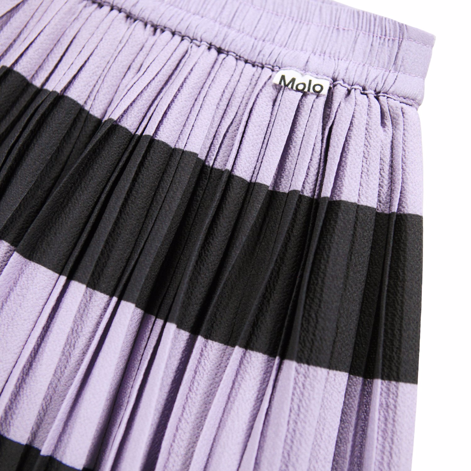 【THE MOZZ】Baja Banding Pleated Skirt Bess - Wide Stripe - Pleated striped skirt for children in
