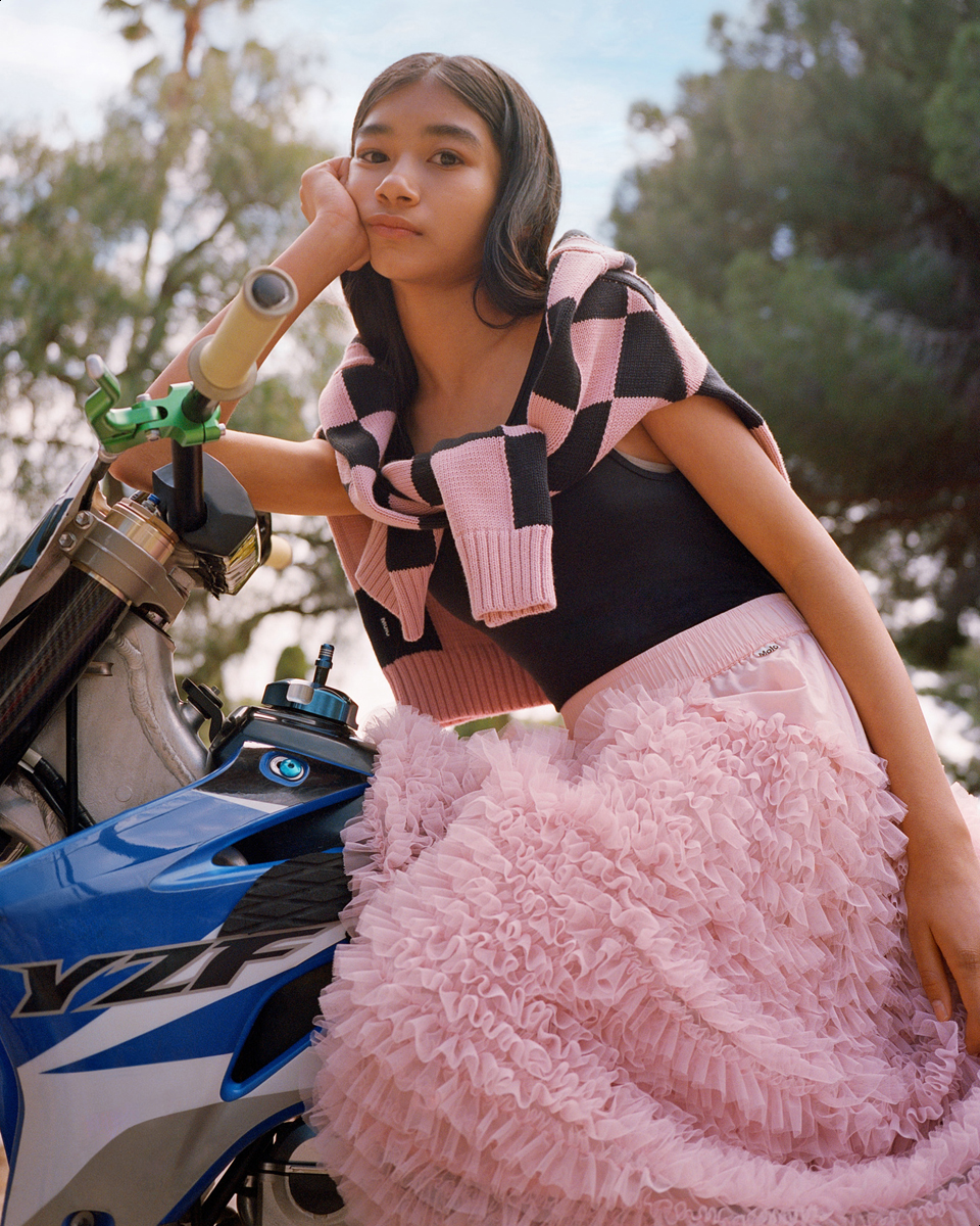 Bliss - Rosequartz - Pink tulle skirt with an elastic