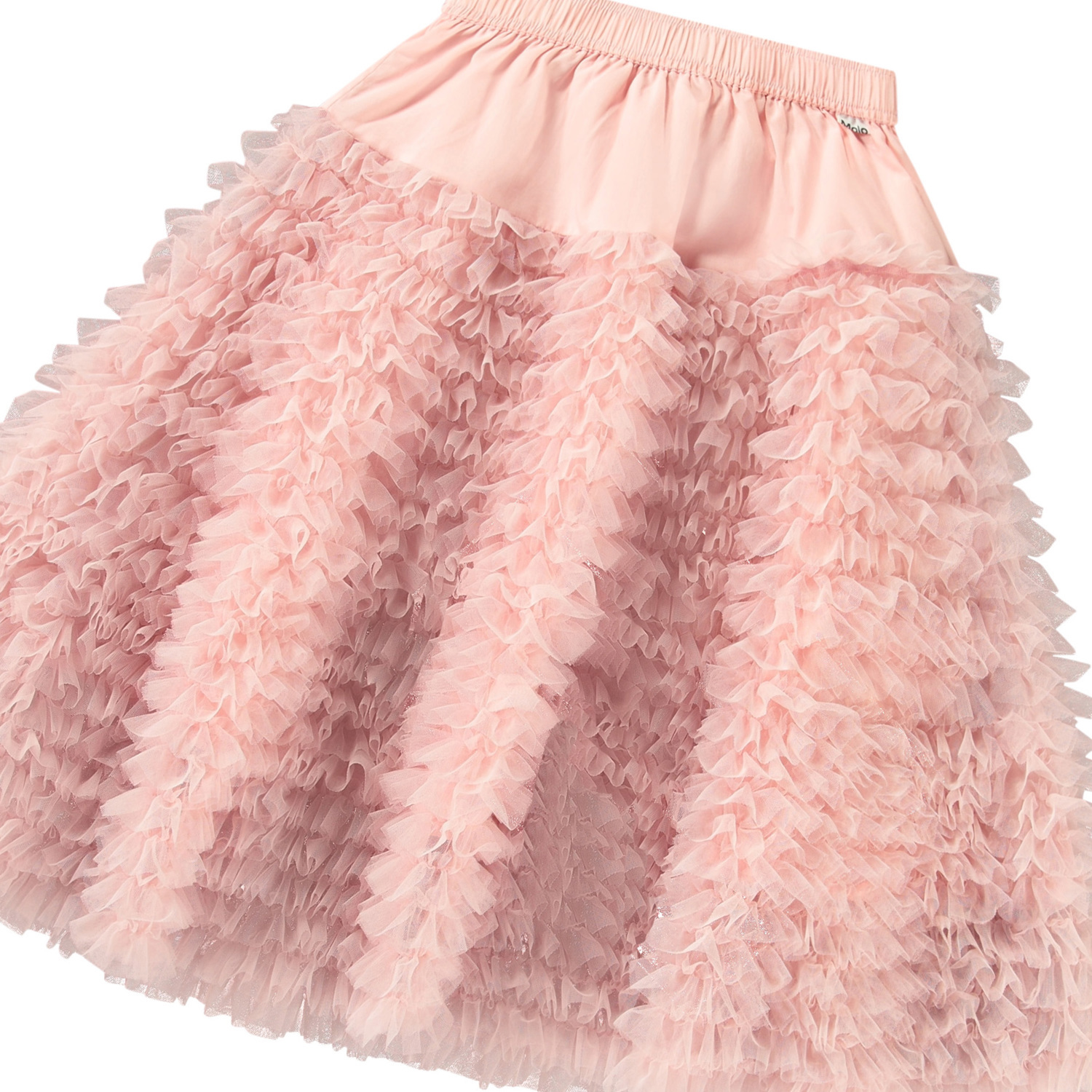 【THE MOZZ】Rosy Unbalanced Frill Skirt Low Rise Frill Detail Mini Skirt In Plum Mesh | EGO US | EGO