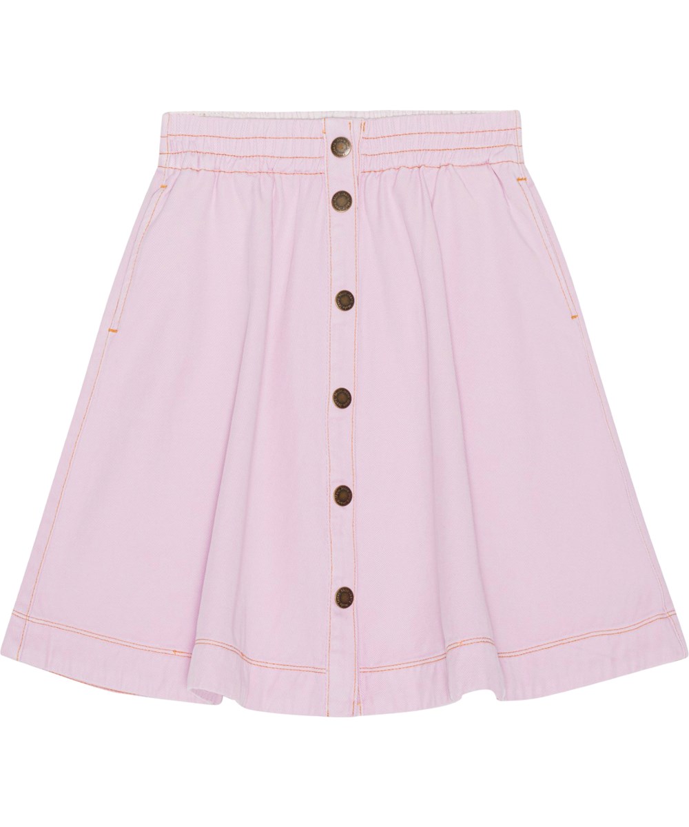 Bolette - Alpine Glow - Pink skirt with snaps
