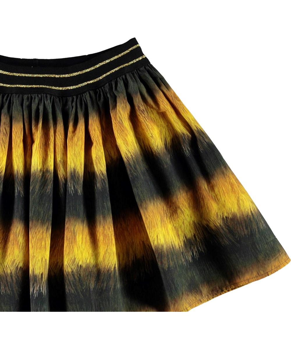 Brenda - Bee - Black and yellow bee skirt 