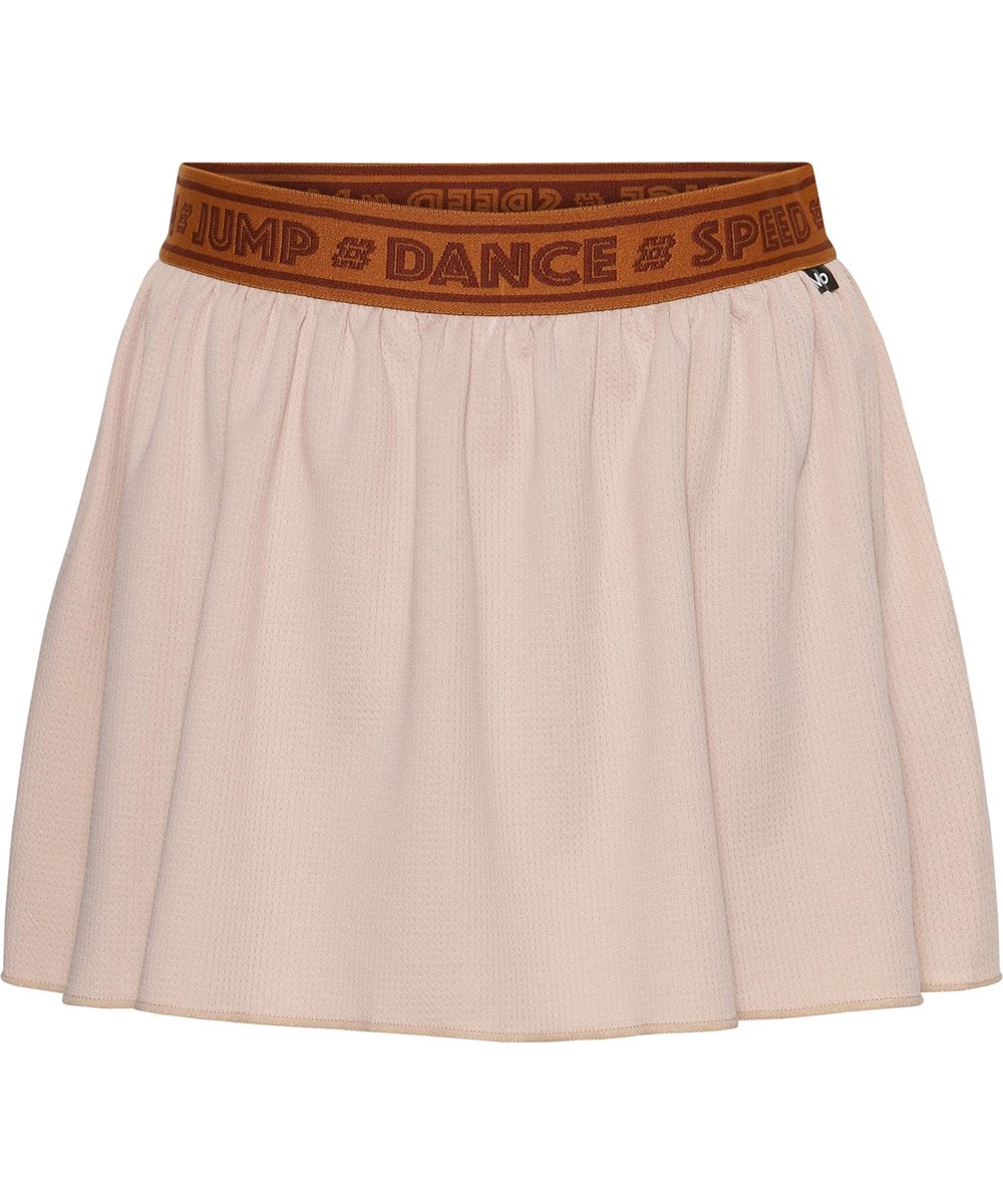 Ola - Cameo Rose - Rosa sports skirt with brown shorts