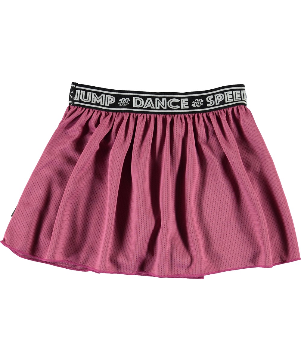 Ola - Red Violet - Pink sport skirt with shorts