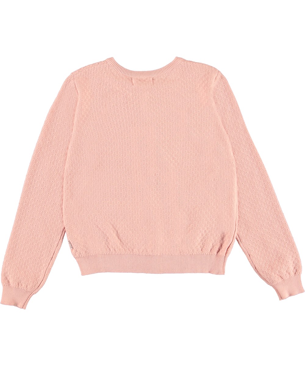 Georgina - Blossom - Rose cotton cardigan 