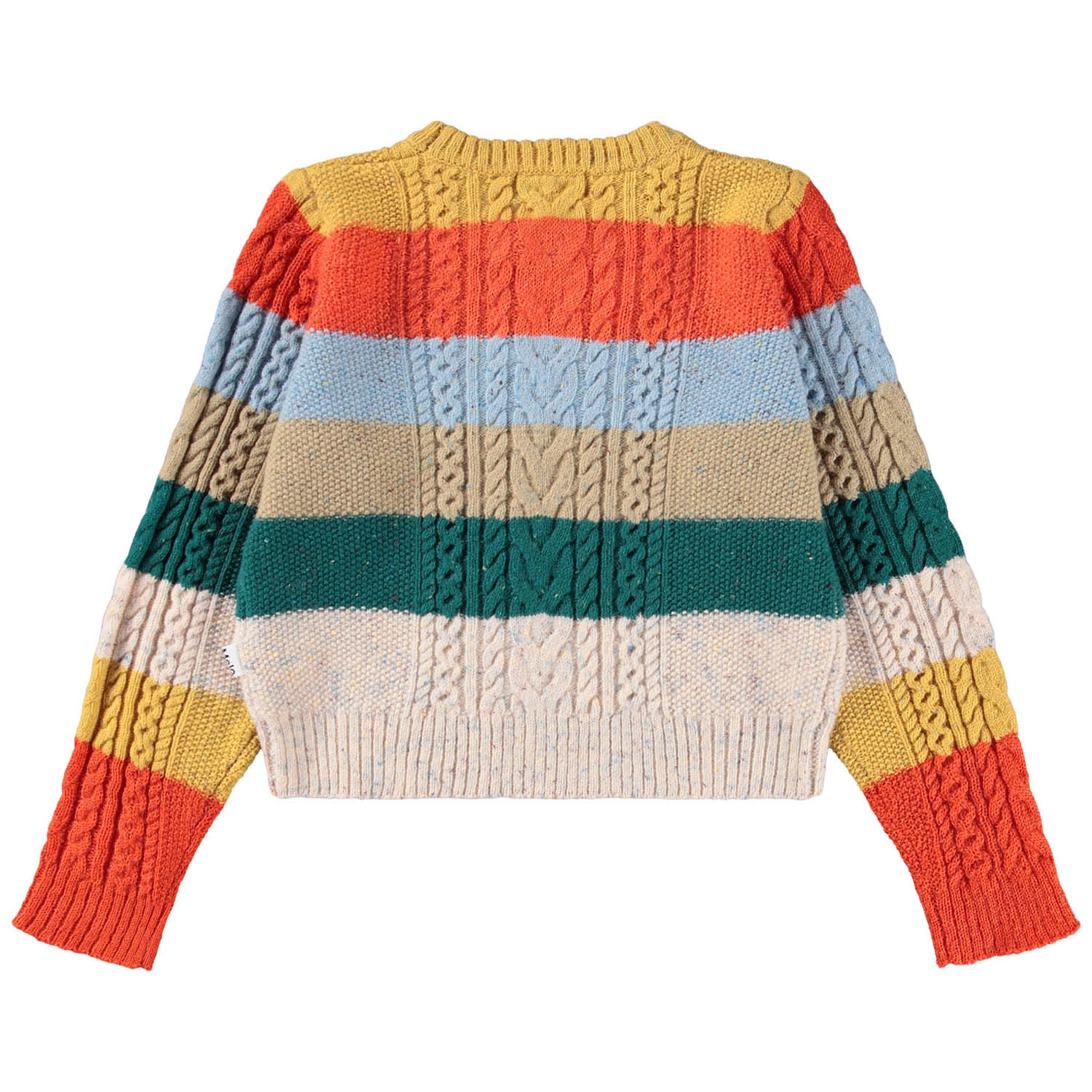 Gerdis - Ski Stripe - Multicoloured striped knitted sweater for