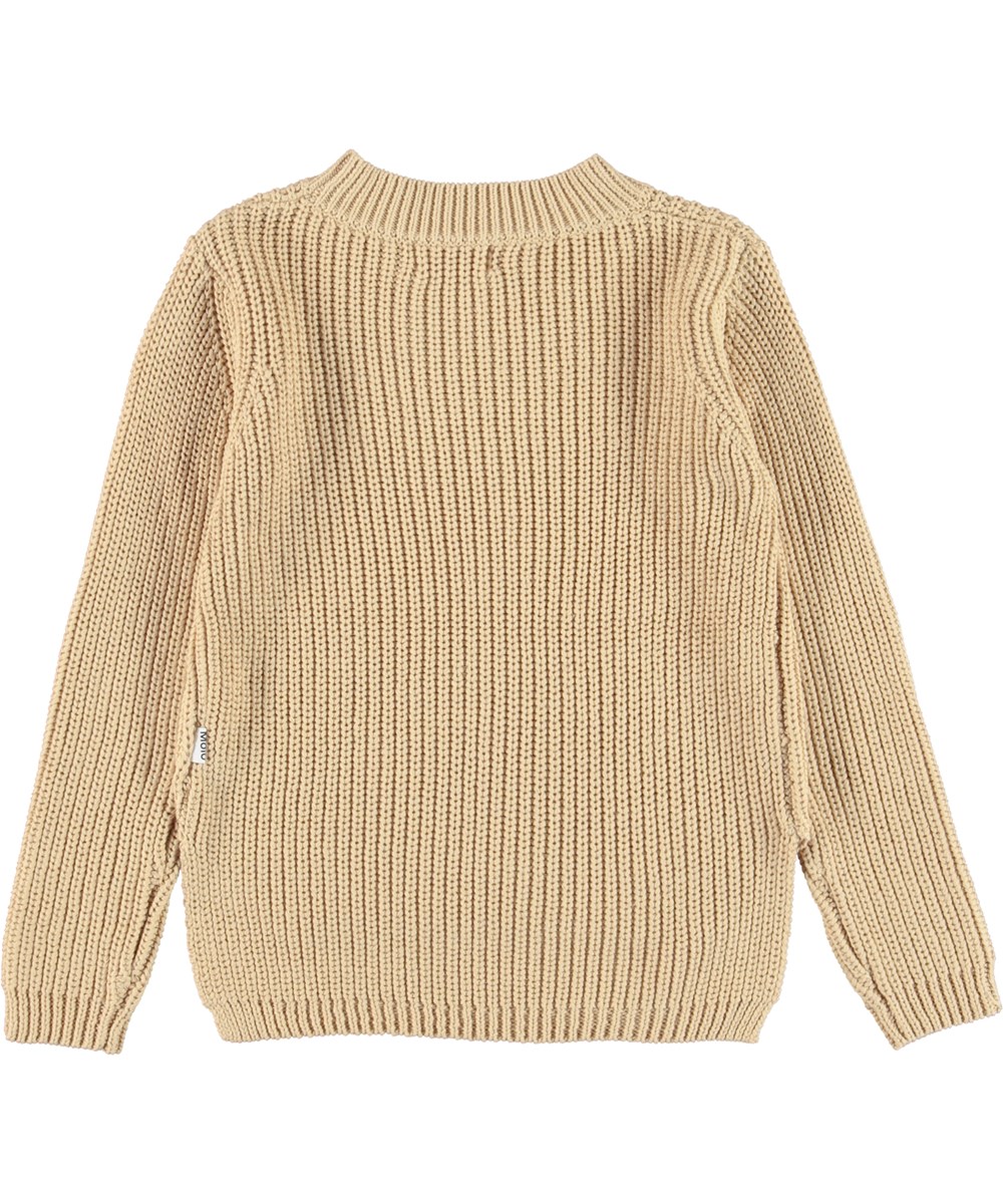 Gillis - Starlight - Light yellow cotton knit top