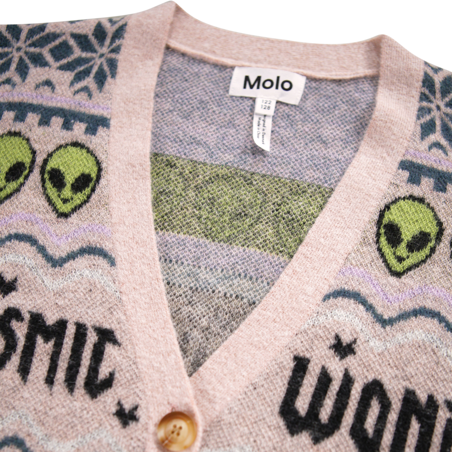 Gilly - Cosmic Wonders - Lovely multicoloured cardigan for