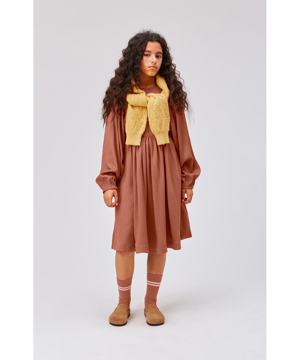 Ginger - Rattan - Yellow knit jumper