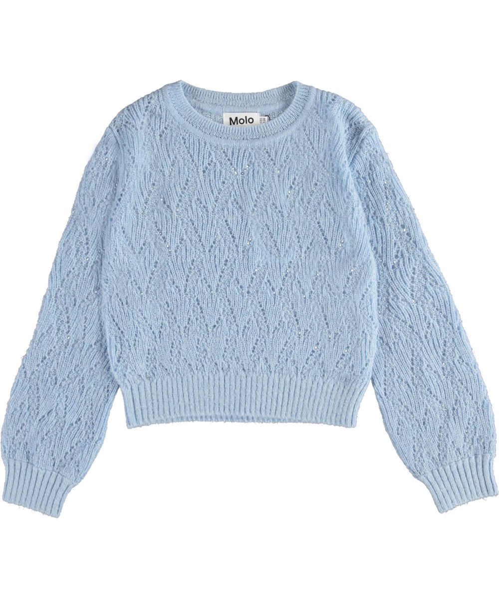 Ginger - Windy - Light blue knit jumper