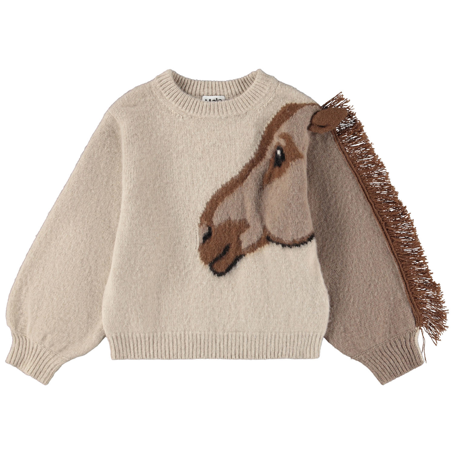 Gillis - Rising Sun - Orange long-sleeved knitted sweater