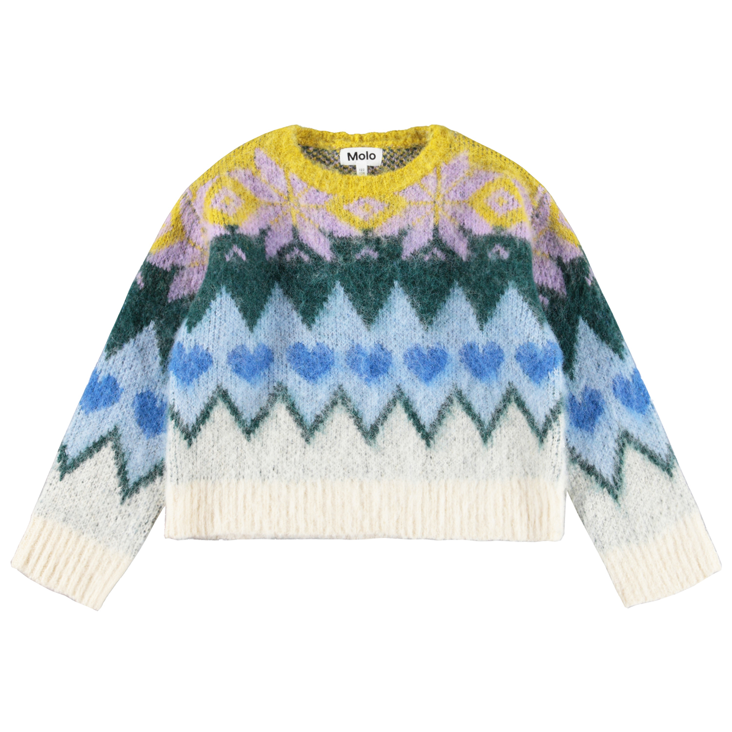 【GADID ANONIEM】GRAPHIC KNIT STOLE GADID ANONIEM】GRAPHIC KNIT STOLE