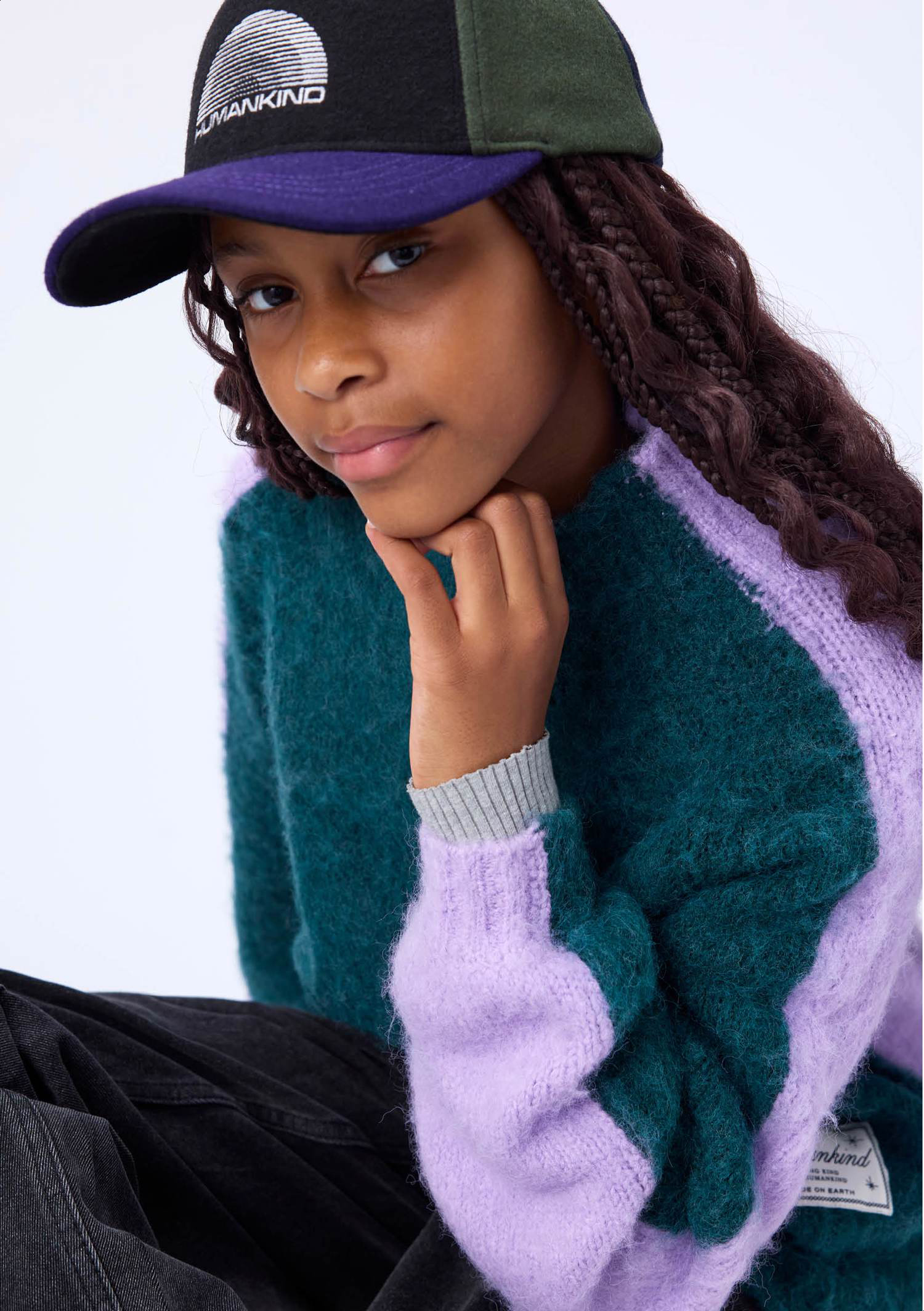 Gracia - Cosmic Ray - Fluffy knit made of alpaca-wool blend. - Molo