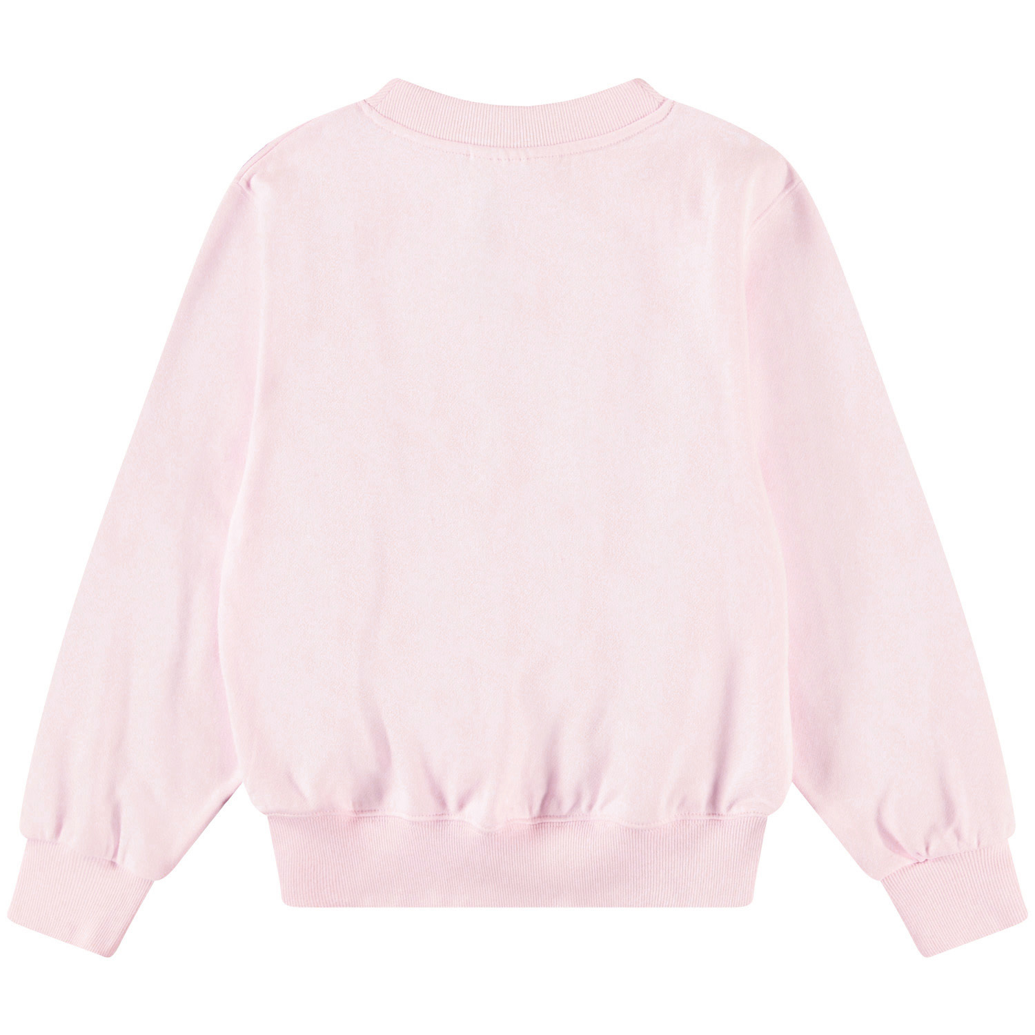 キッズ用トップス molo SS25 MARGE SWEATSHIRT (2S25J216 3957) Marge - Dandelion Glitter - Pink sweatshirt with sequins for