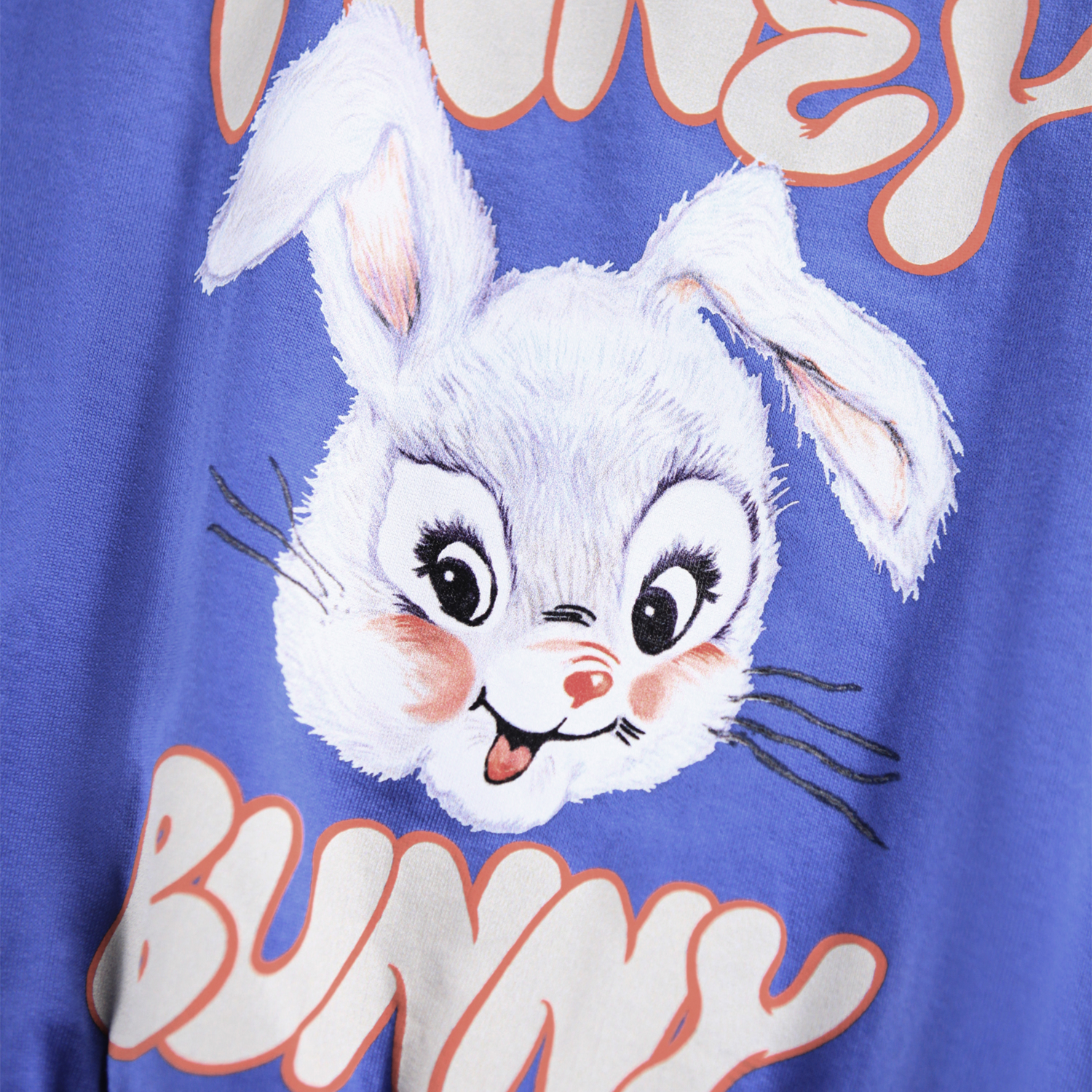 Marge - Violet Blue - Blue sweatshirt for children made of