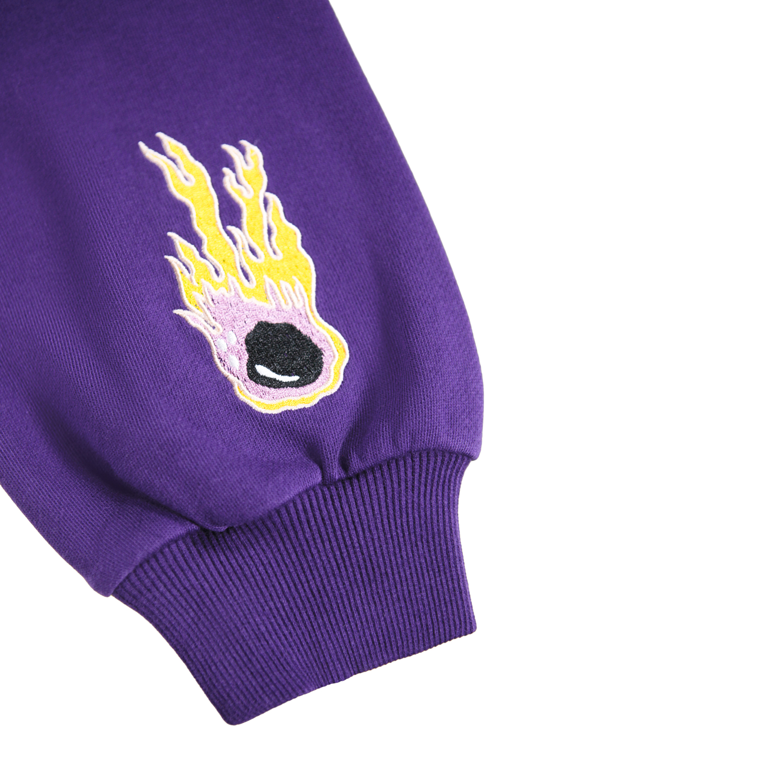m0521✨ Marika - Sparkle Space - Purple sweatshirt for children made