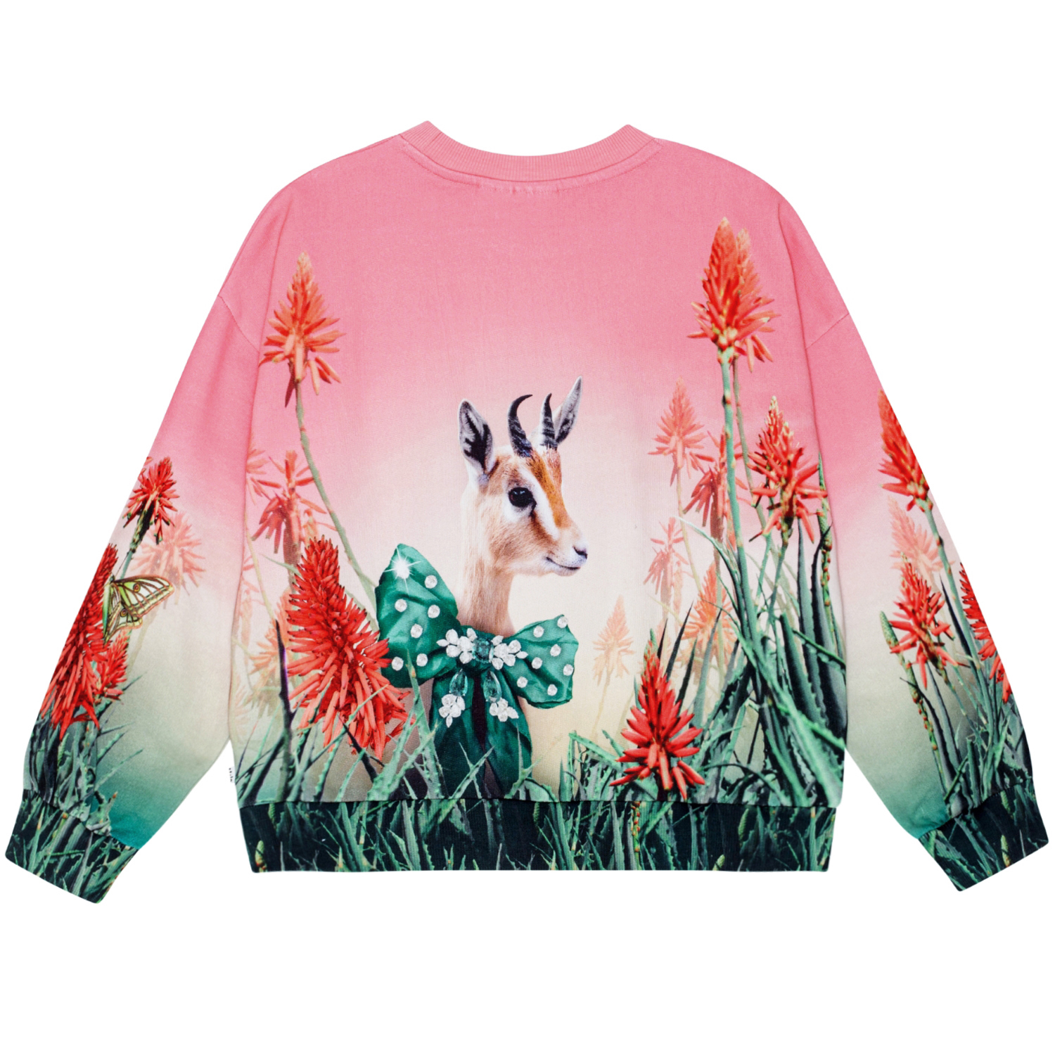 パーカー・フーディ LMC FLOWER BUNNIES HOODIE oatmeal 0LM44FHD381OTM ONCILY × WISH FOR EVER 】HEART COLLAB FULL-ZIP HOODIE
