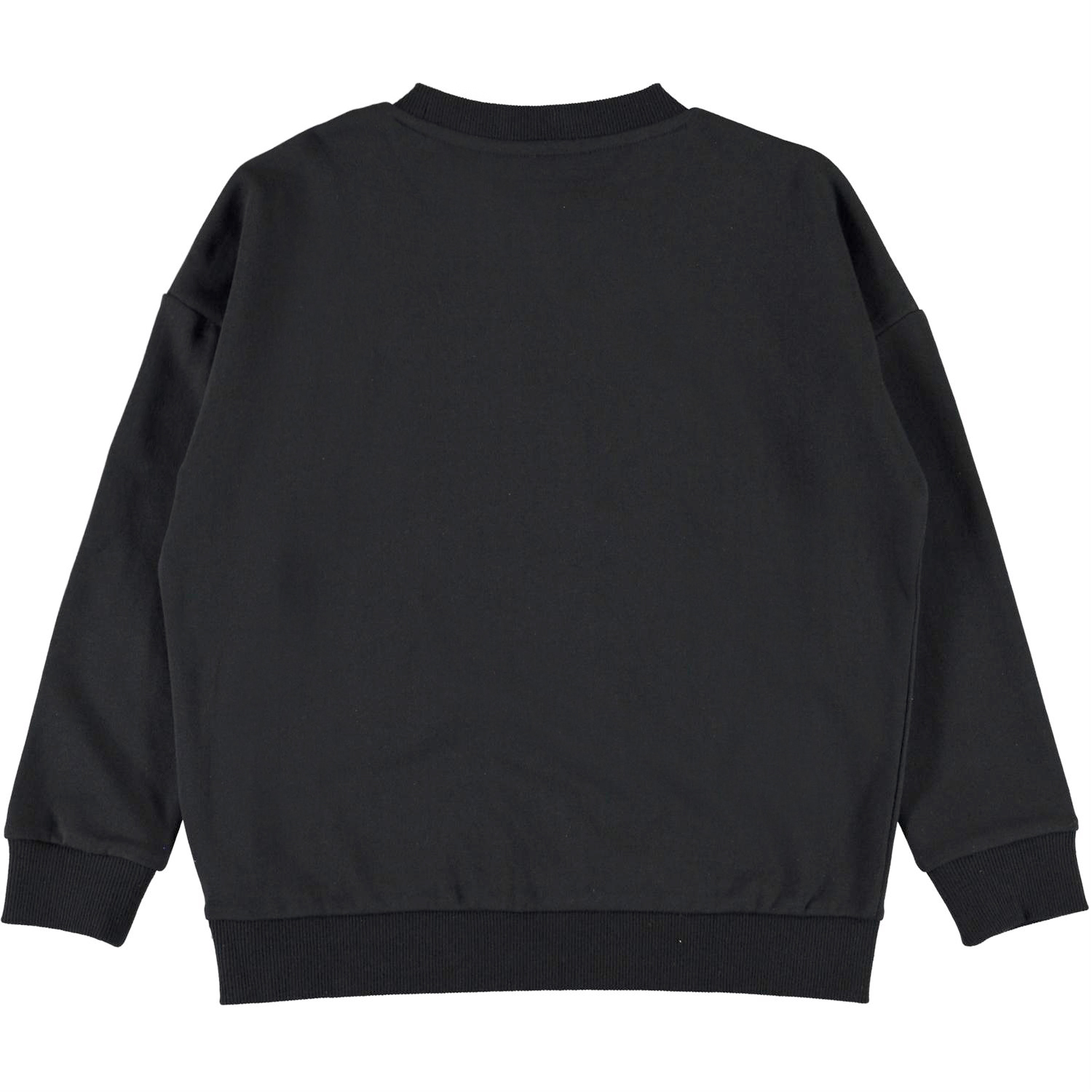 Maxi - Black - Black sweatshirt with red heart - Molo