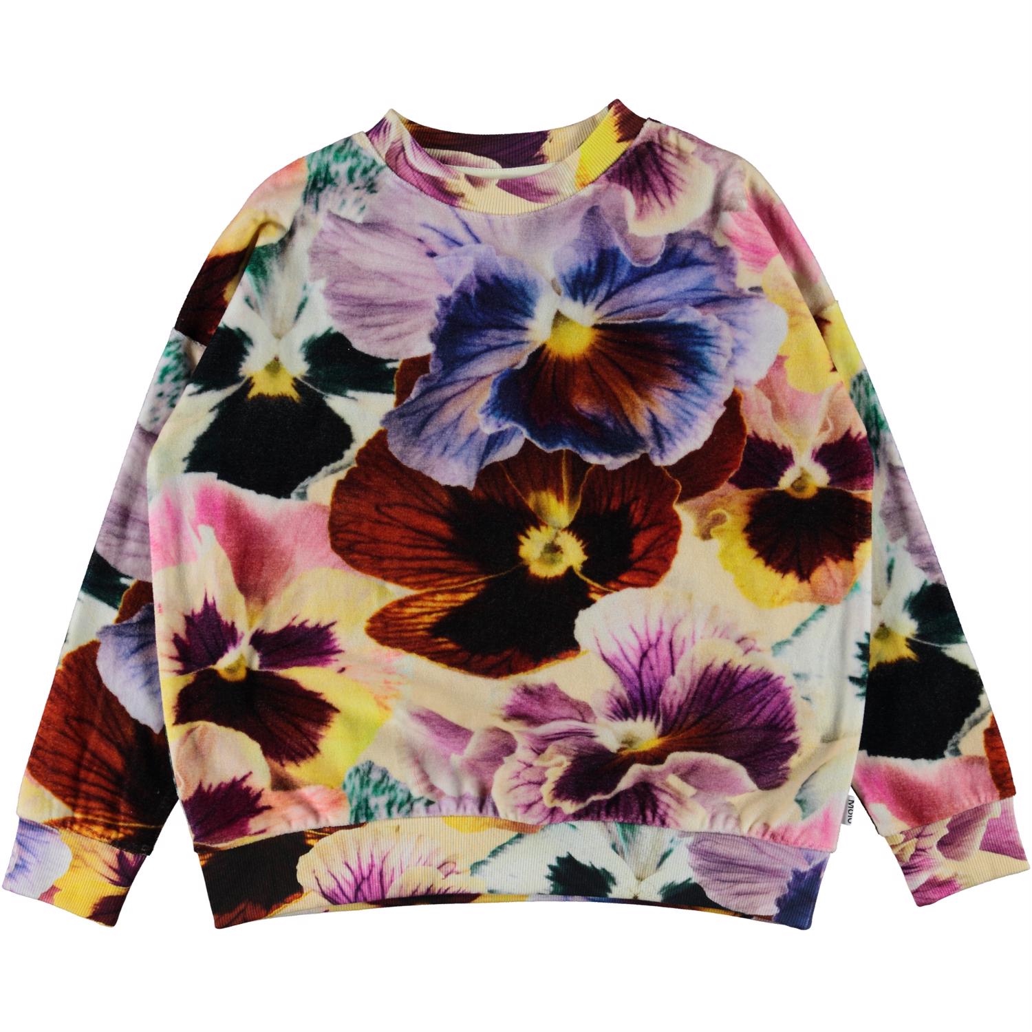 Mika Floral Velour