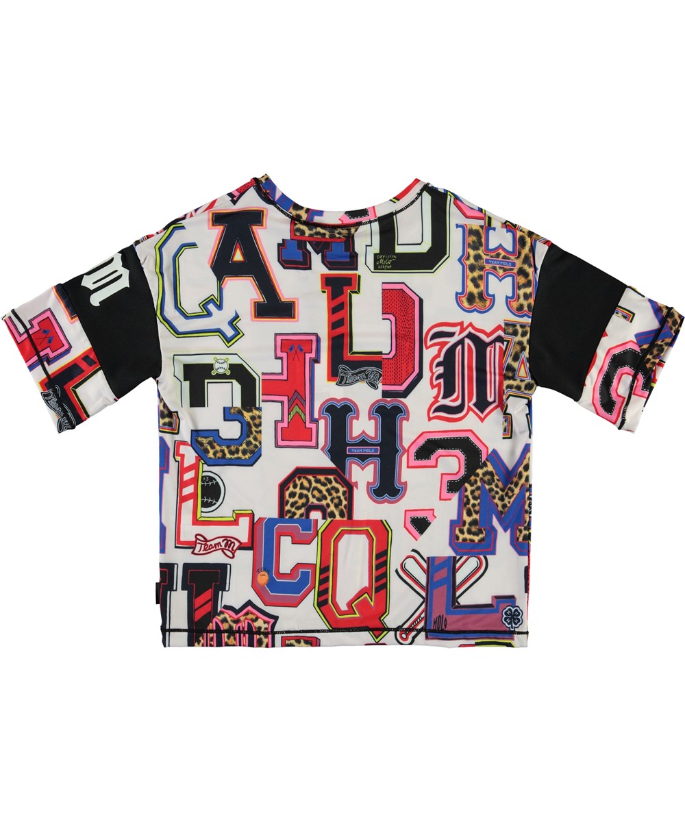 Odessa - Typo - t-shirt with a graphic letter print