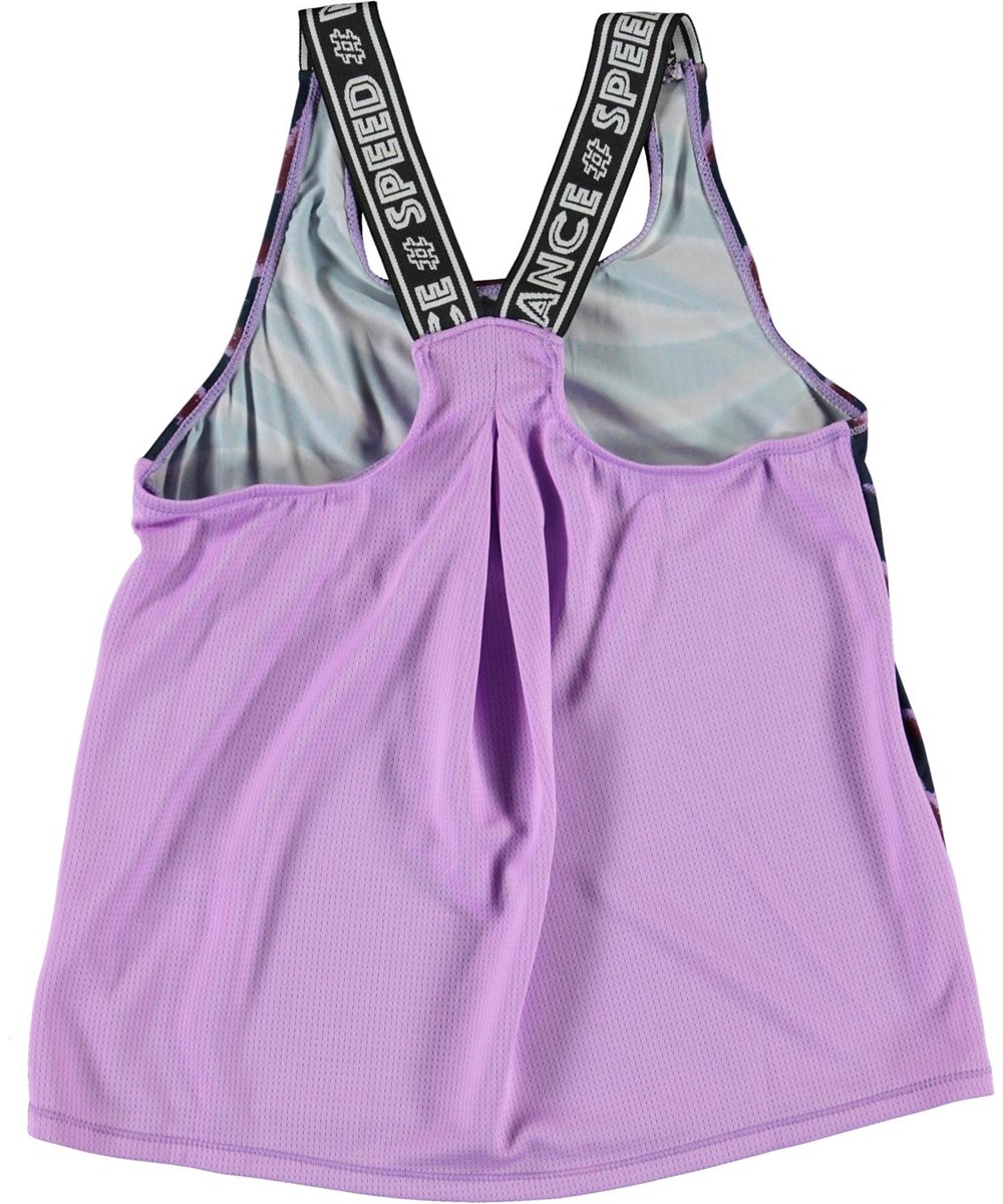 Oriana - Zebra Stripes - Sports top in zebra print