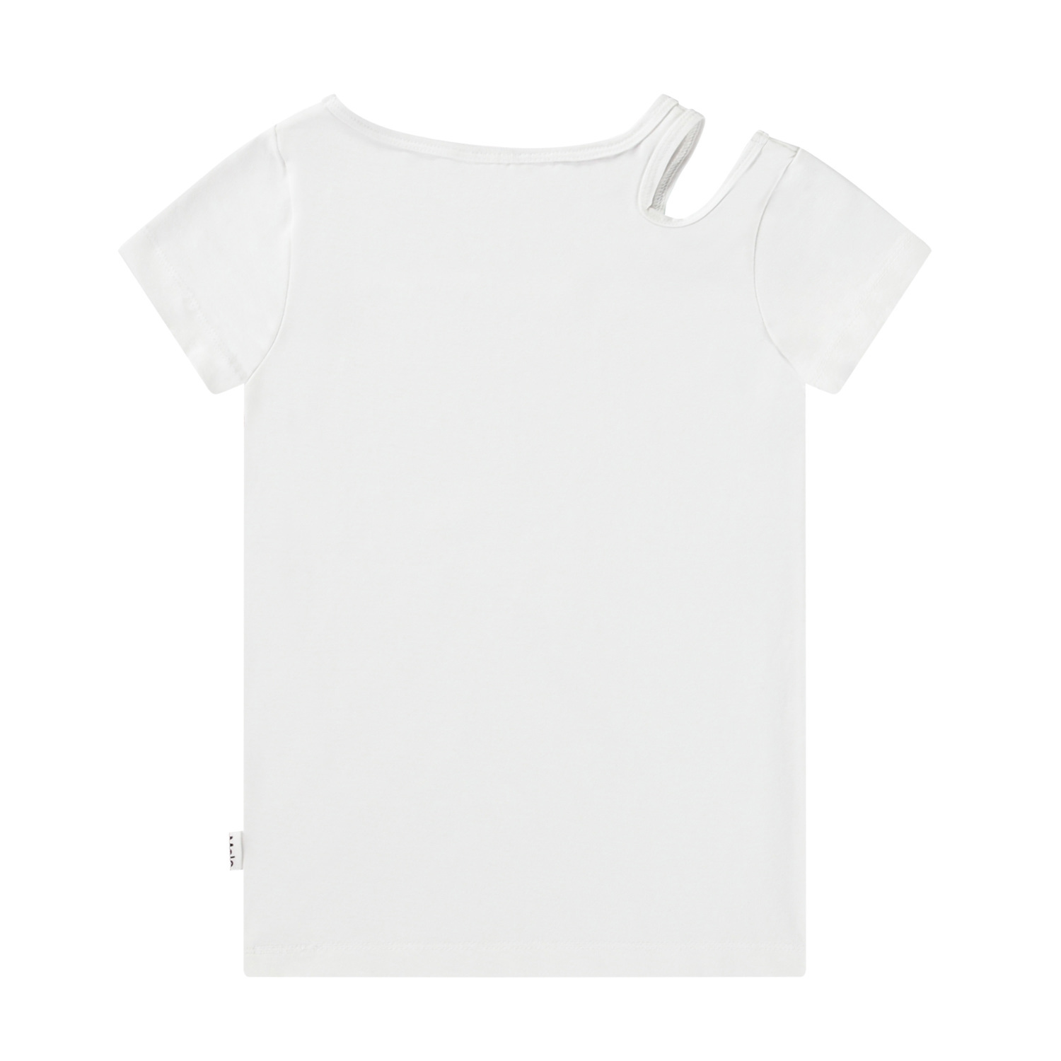 Raja - Crisp White - Fitted white t-shirt in organic cotton