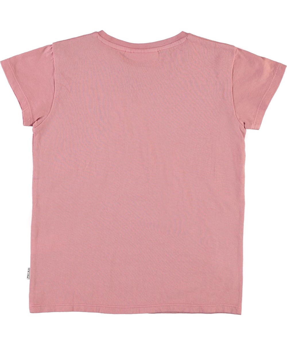 Ranva - XO Rose - Rosa t-shirt with smiley print