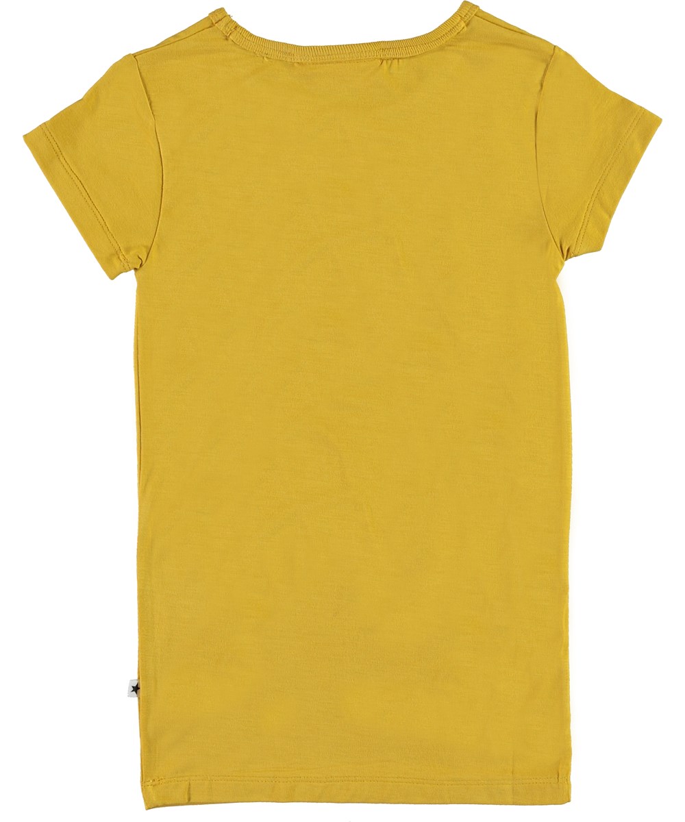 Rasmine - Afternoon Sun - Yellow basic t-shirt