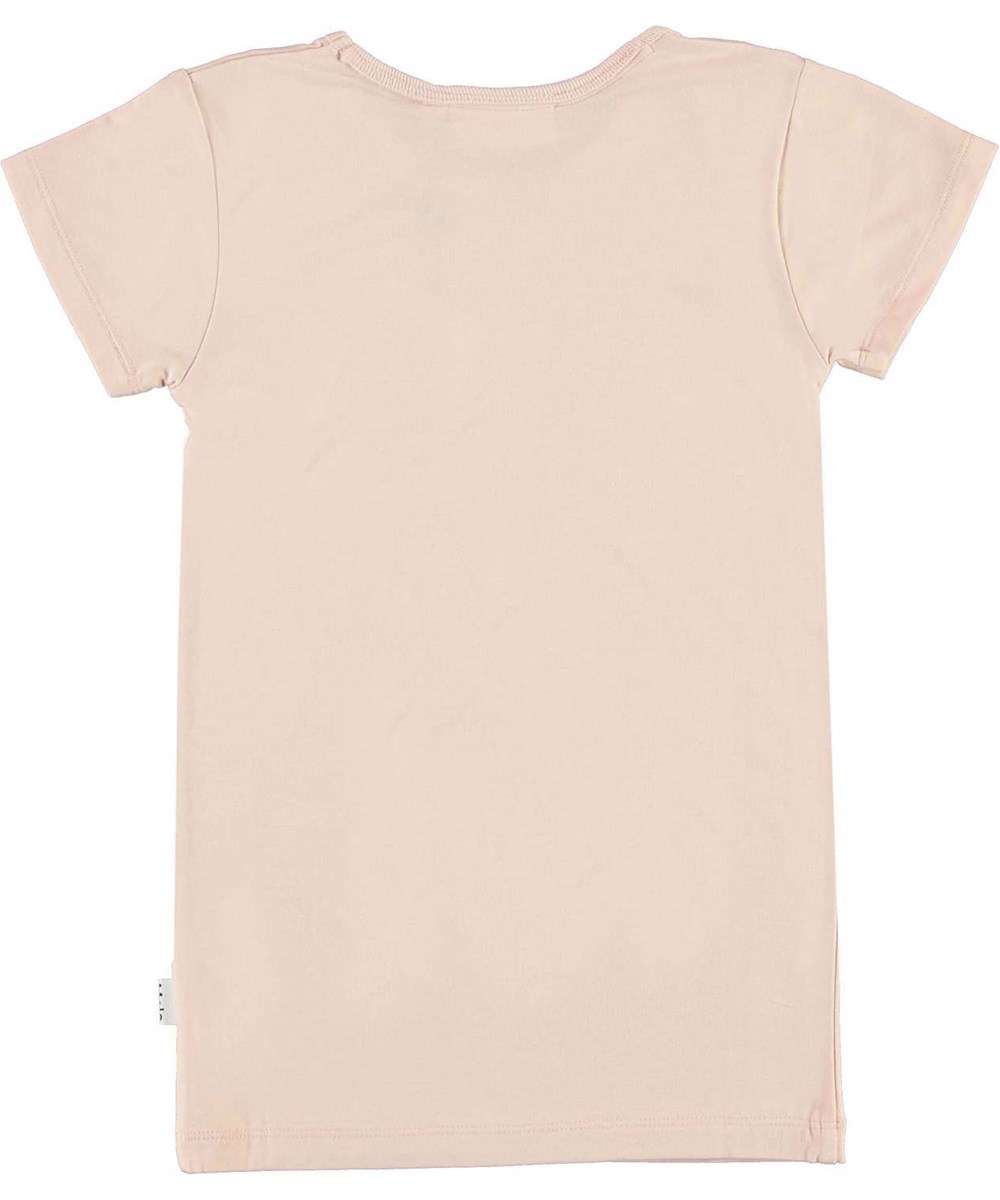 Rasmine - Powder - Dusty rose basic t-shirt
