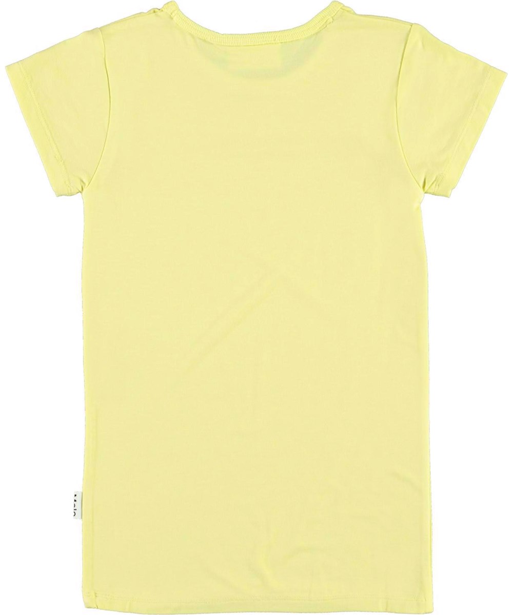 Rasmine - Yellow Pear - Yellow basic t-shirt