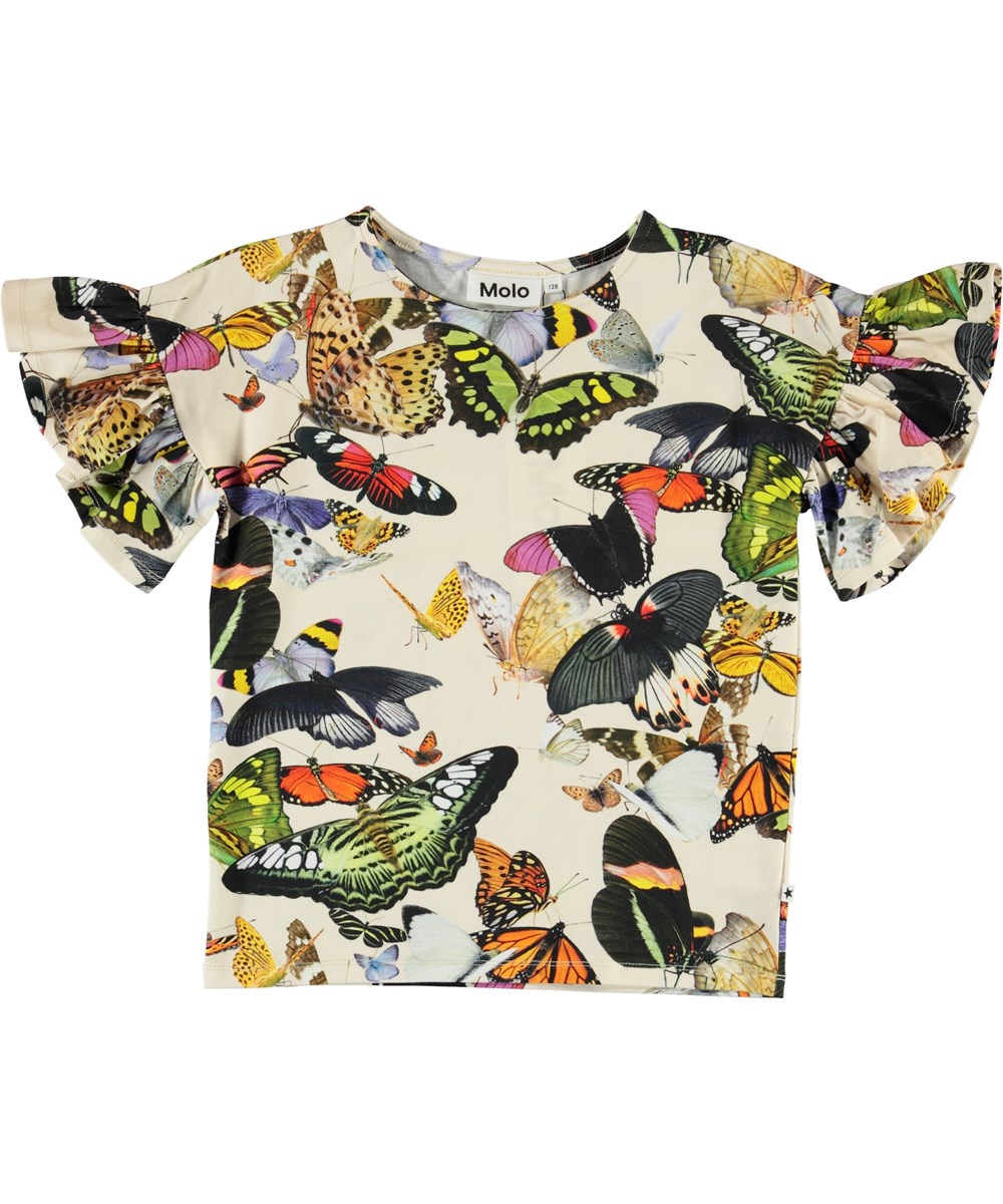 Rayah - Papillon - Organic butterfly t-shirt