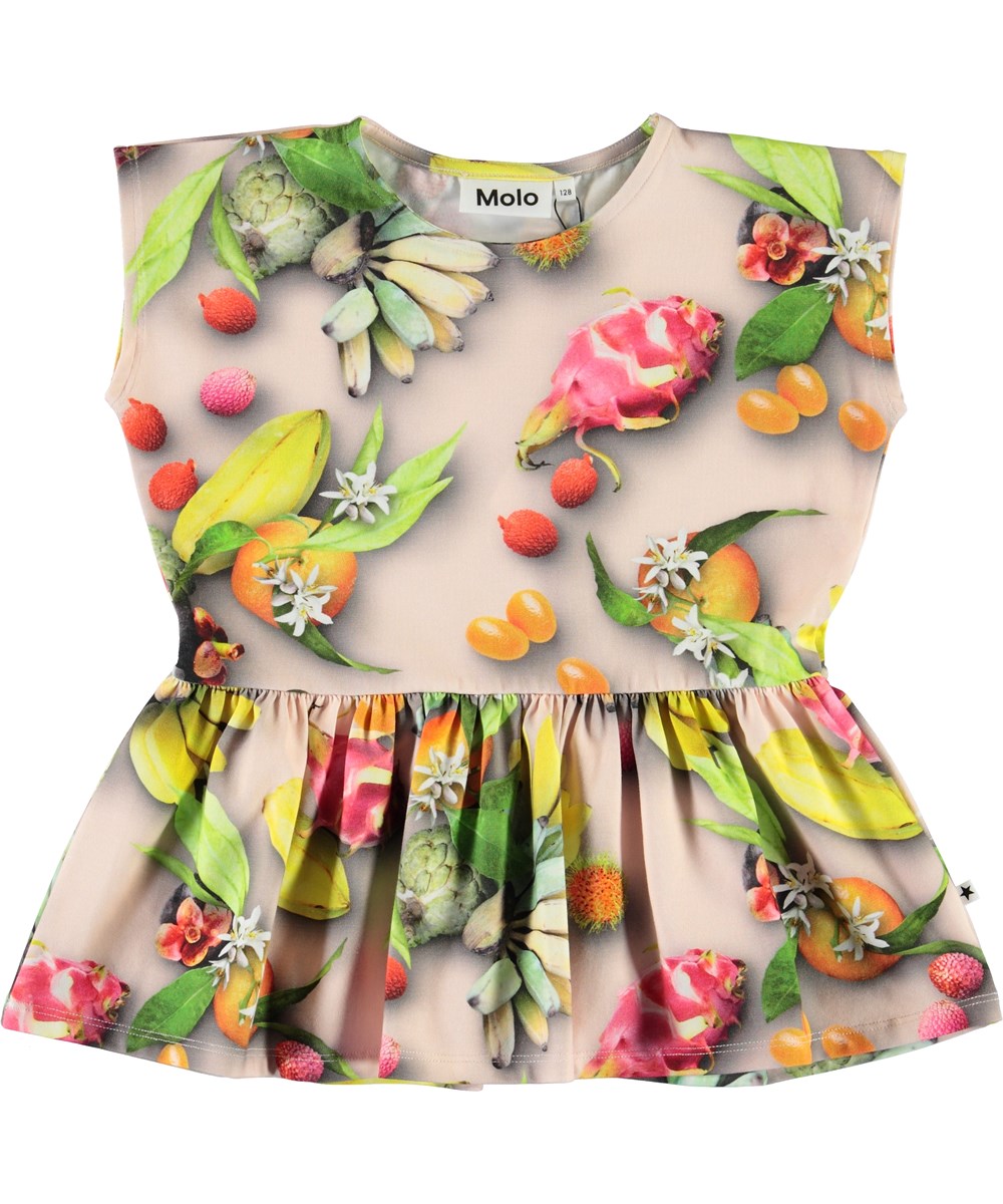 Rayna - Tutti Frutti - Fruit t-shirt with peplum 