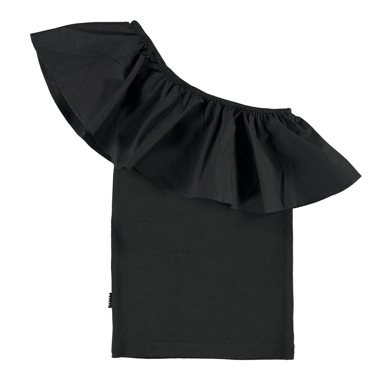Rebecca - Black - Black asymmetrical 