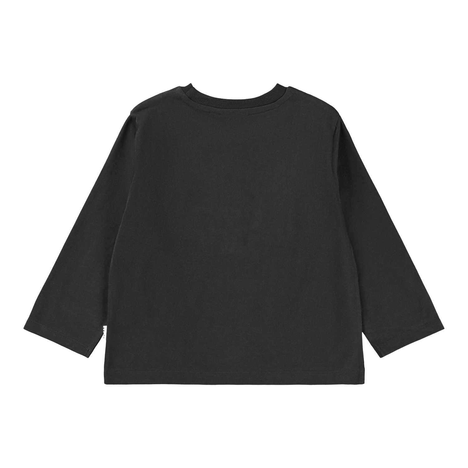 Rena - Black - Black long-sleeved blouse for children made