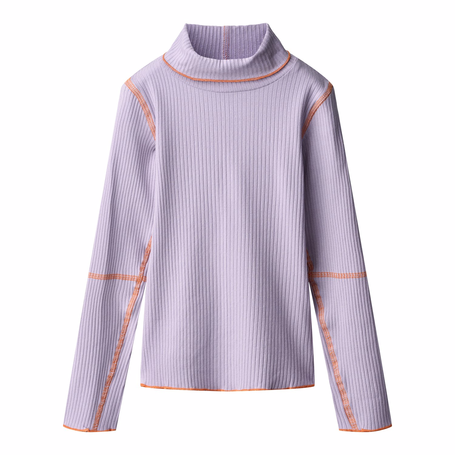 Rennie - Faded Purple - Purple, long-sleeved top for