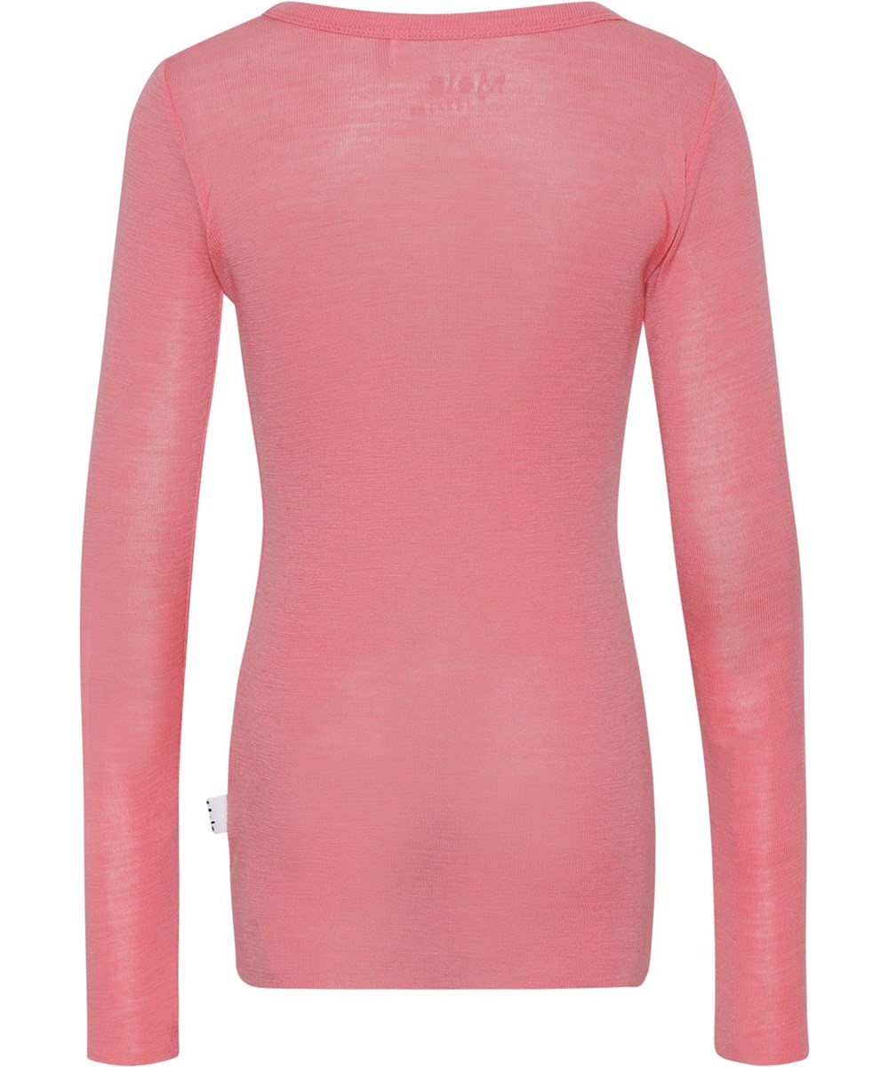 Rihanna Wool - Petals - Basic wool top in pink