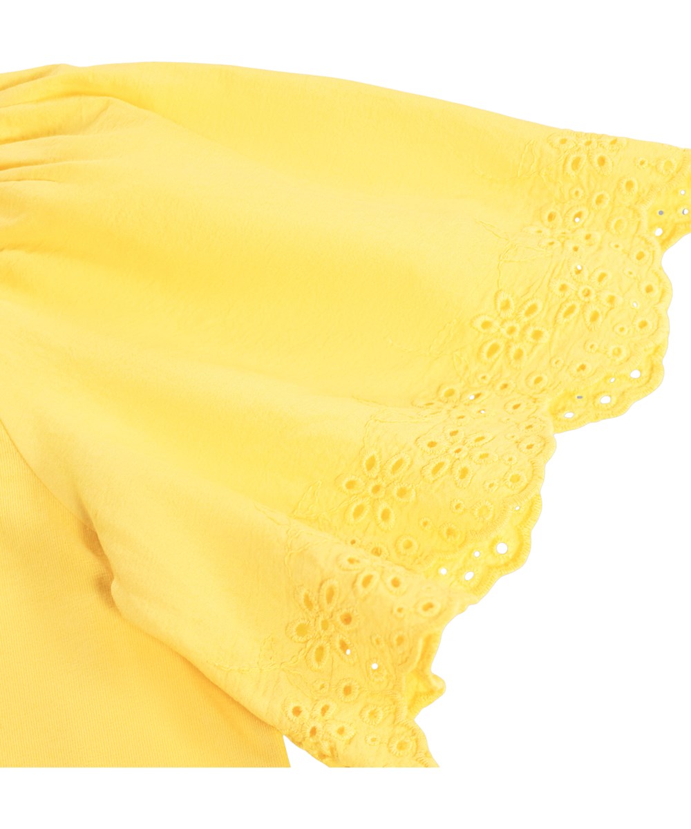 Ritza - Sunshine - Yellow T-shirt for children made of organic cotton 