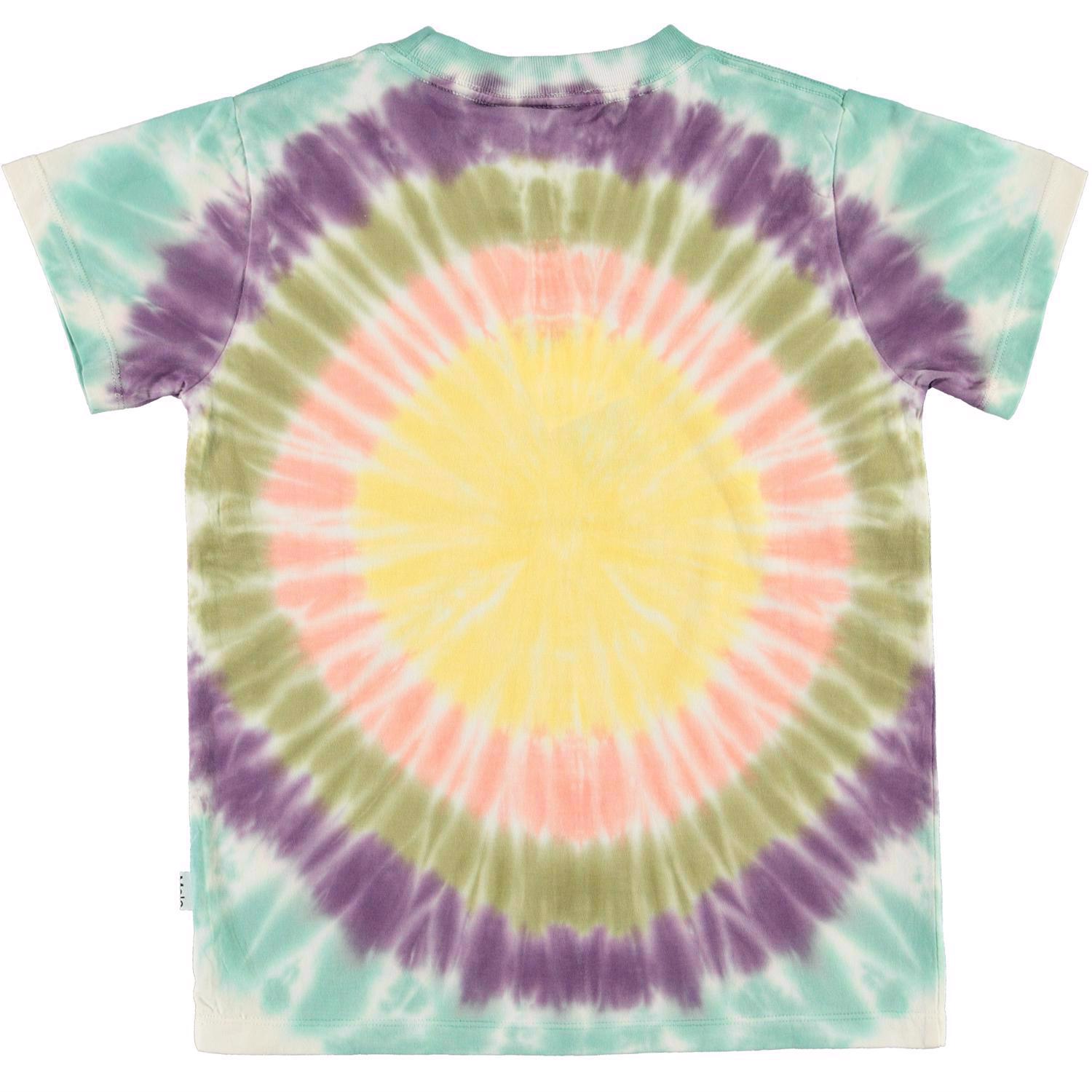 Road - Tie Dye Sun - Multi-coloured tie dye t-shirt - Molo