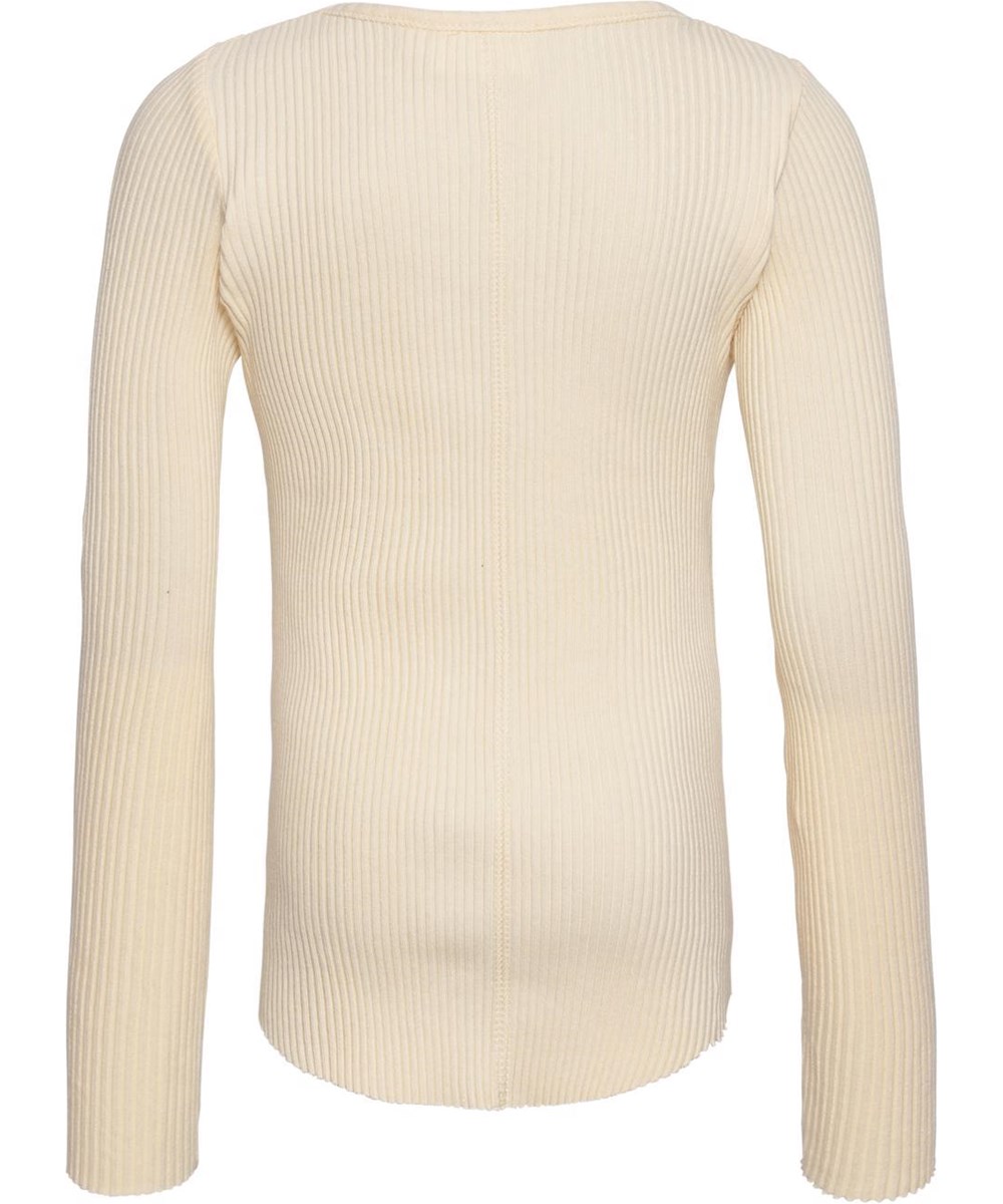 Rochelle - Banana Crepe - Yellow organic rib top