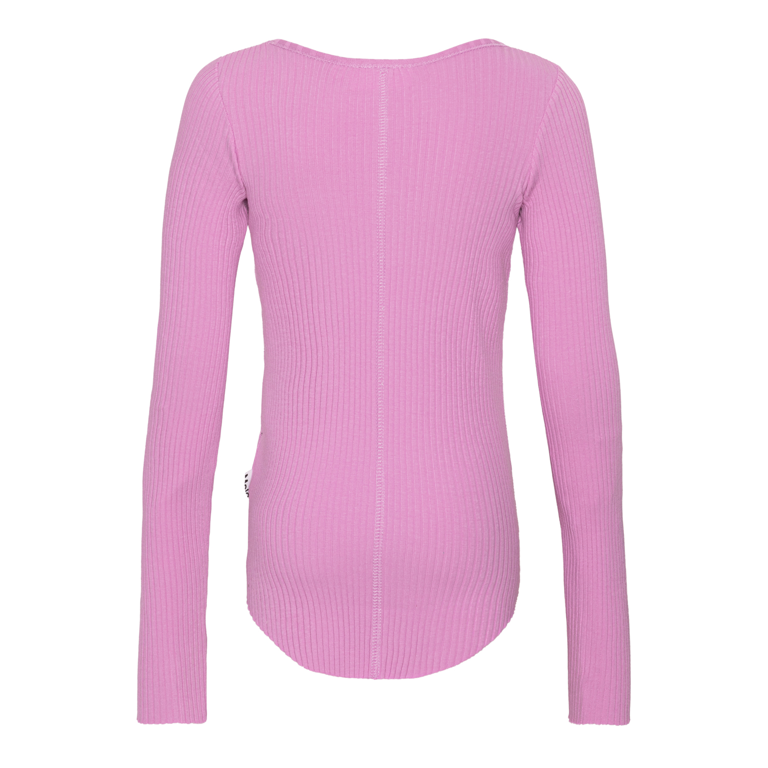 Rochelle - Wild Orchid - Organic, long sleeve rib top in