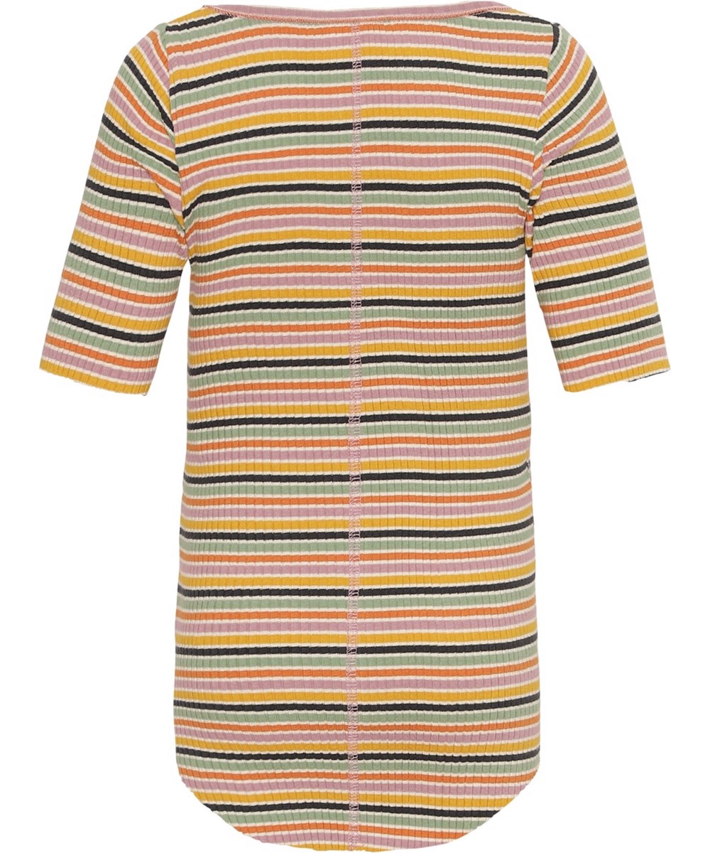 Ronelle - Mini Nebular - Striped organic t-shirt
