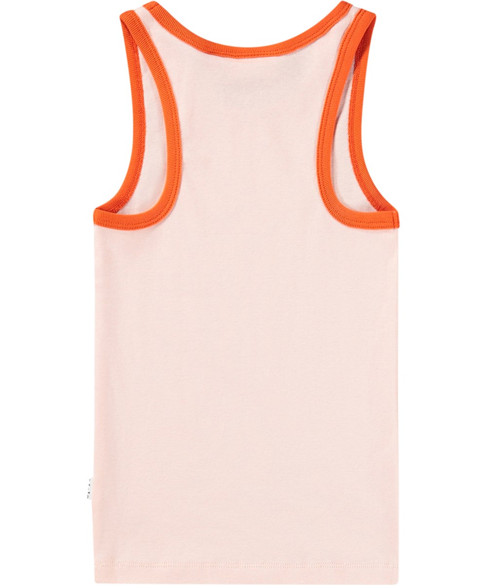 Rosie - Cloud Pink - Pink tank top for children made of organic cotton 