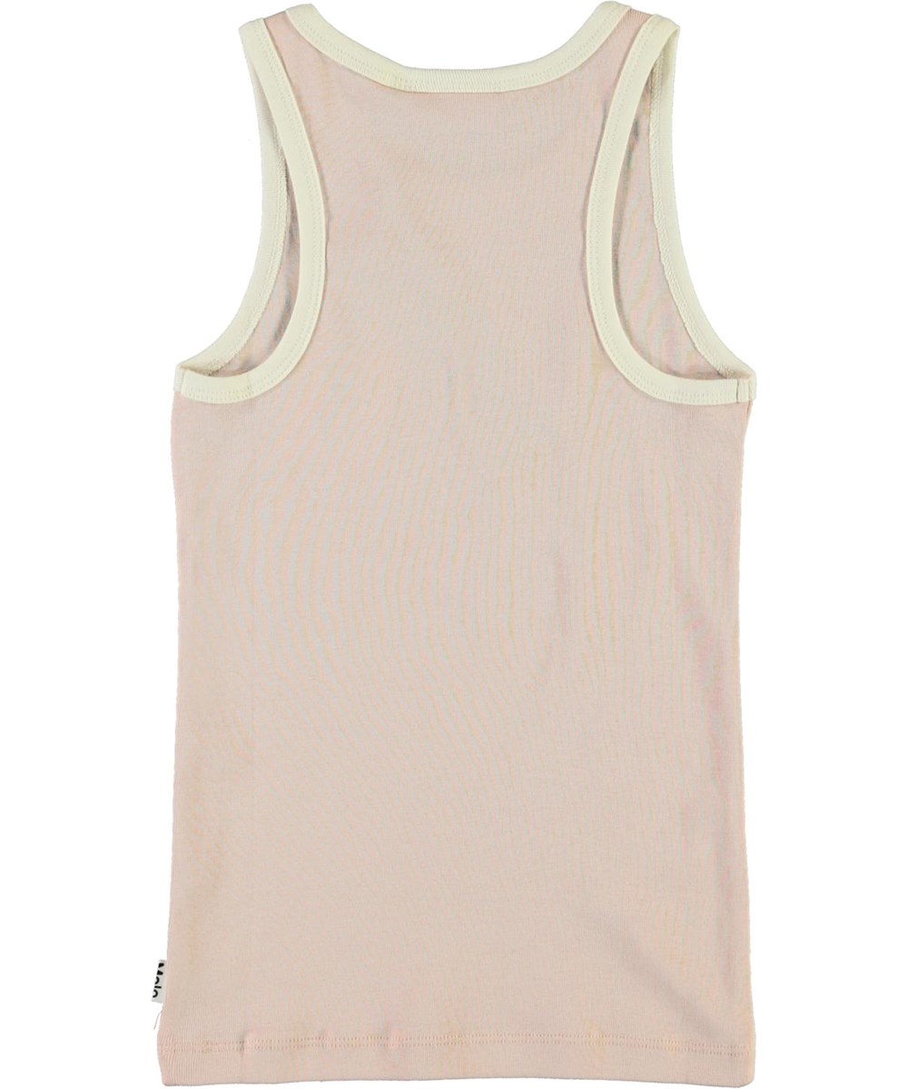 Rosie - Petal Blush - Rose vest with one world