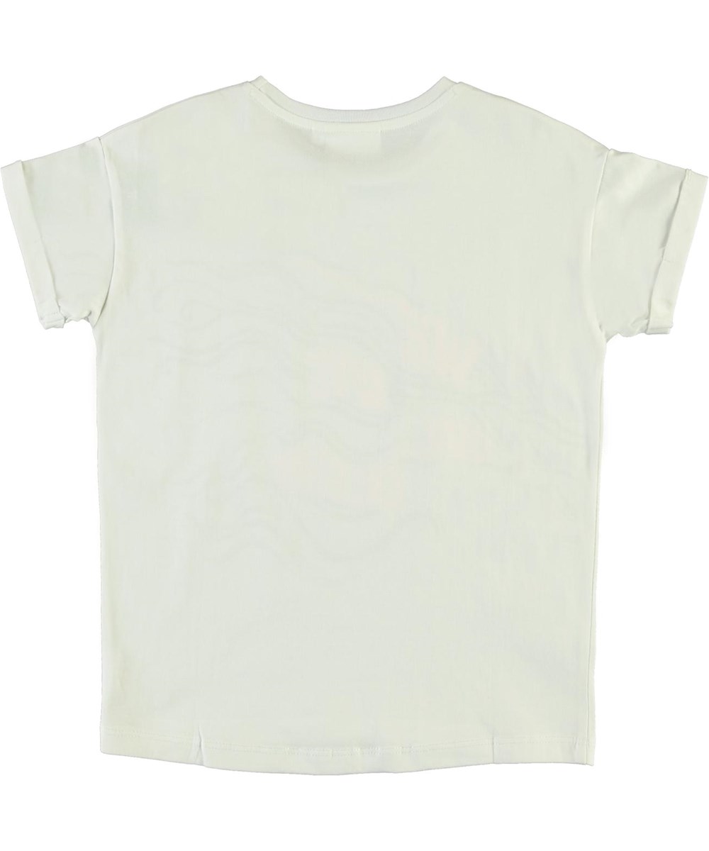 Rozinda - Weloveouroceanpink - White organic love ocean t-shirt