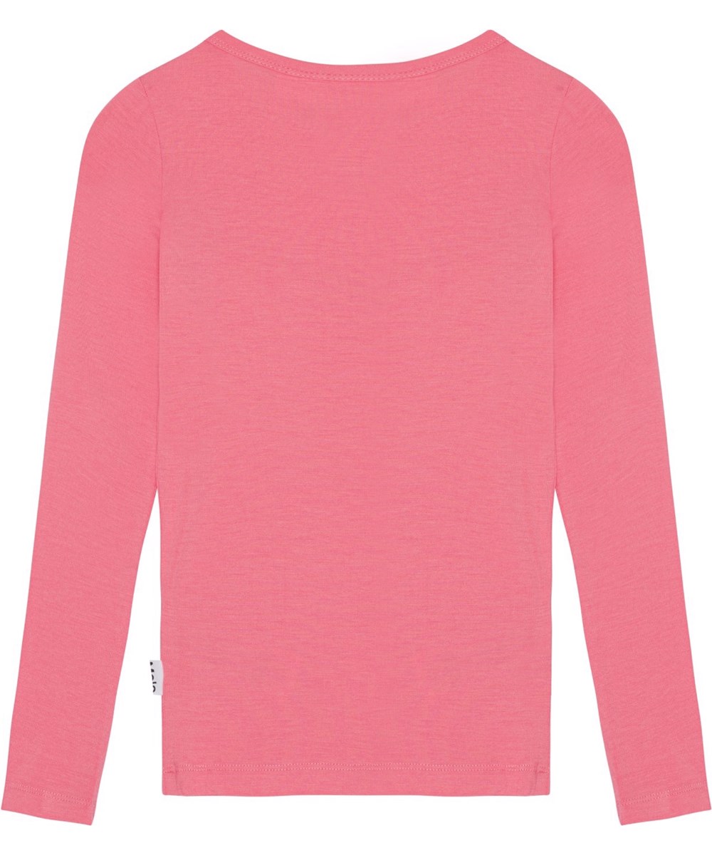 Ruana - Confetti - Pink, long sleeve top in a lightweight, stretchy viscose quality